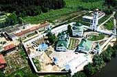 Раифский монастырь с высоты птичьего полета, 2002 год.