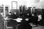 Шахматная секция, Грузинский собор, 1940-е годы.