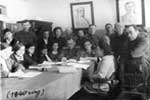 Коллектив воспитателей, 1940-е годы.