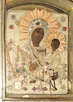 Икона Божией Матери «Грузинская-Раифская», хранимая в Раифском монастыре