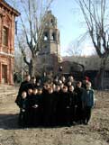 Воспитанники Детского корпуса Раифского Богородицкого монастыря на Казанском подворье. 2002 год