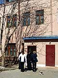Здание трапезной и швейной мастерской на Казанском подворье Раифского Богородицкого монастыря. 2003 г.