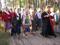 Протоиерей Владимир, благочинный Зеленодольского района, возглавлял крестный ход