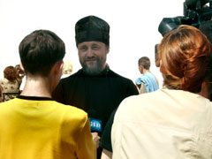Концерт освещался электронными СМИ. Фото иеромонаха Марка, насельника Раифского монастыря Казанской епархии