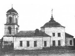 Таким был внешний вид церкви Илии Пророка в селе Ильинское еще несколько лет назад