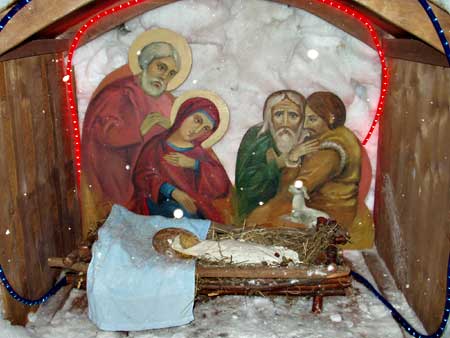 Рождественский вертеп. Раифа. Фото иеродиакона Иоанна