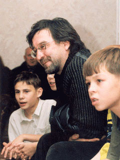 Юрий Шевчук в Детском корпусе Раифского монастыря