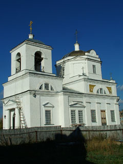 Храм Иоанна Богослова в селе Большие Ключи