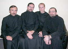 Участники квартета Раифского монастыря «Притча»