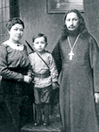 П.А. Флоренский с семьей