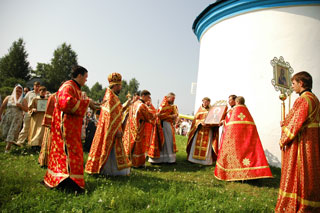 В престольный праздник храма. Фото Олега Самойлова