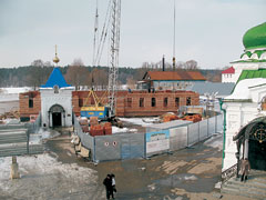 На территории Раифского монастыря началось возведение Братского корпуса, утраченного в XX веке