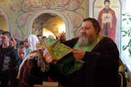 Игумен Филипп, настоятель Казанского подворья Раифского монастыря, совершал исповедь