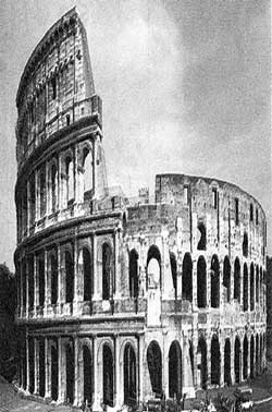 Развалины Колизея. Рим.