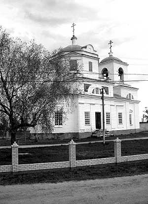 Храм Иоанна Богослова в селе Большие Ключи.